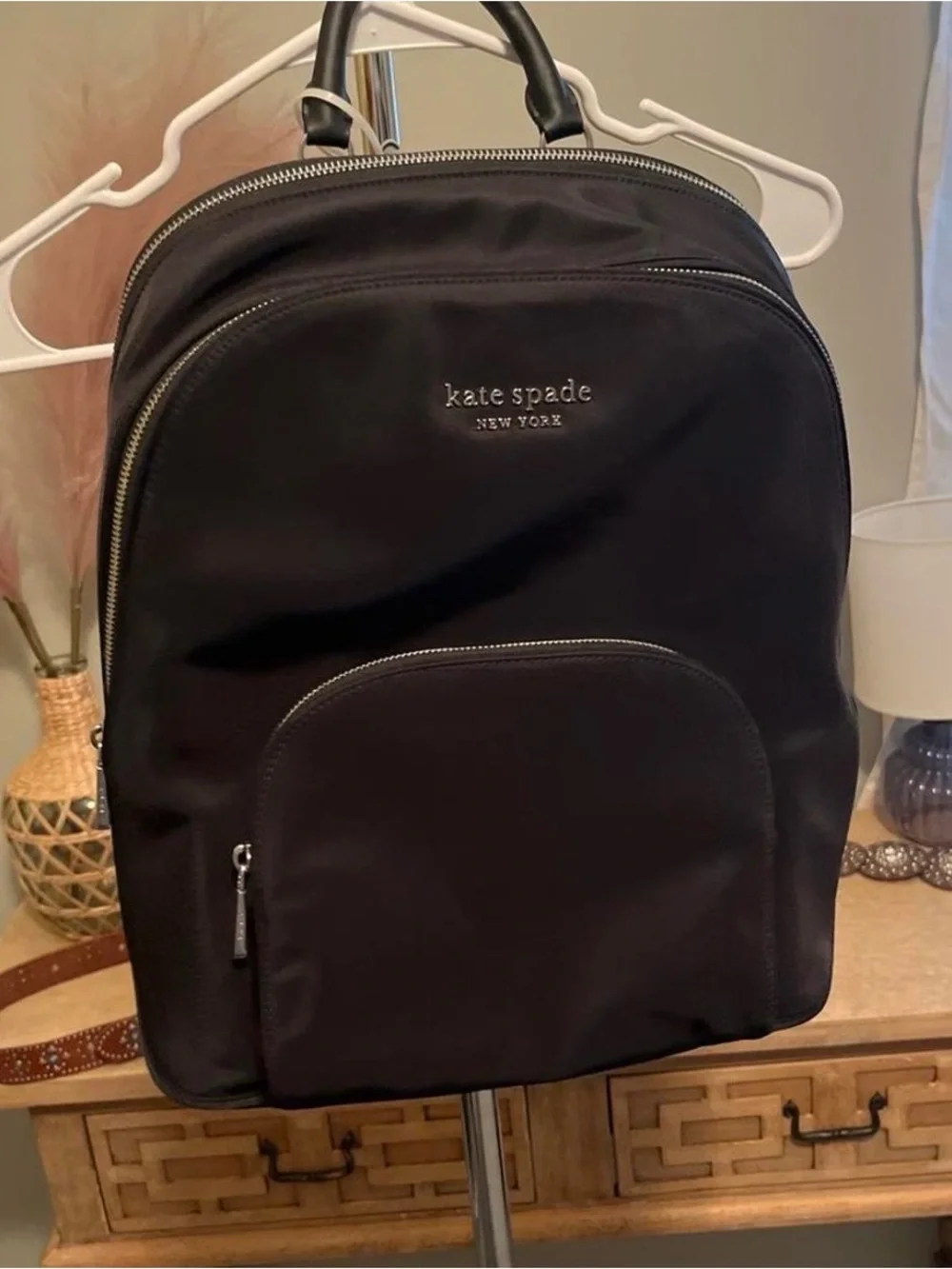 Kate Spade New York black backpack